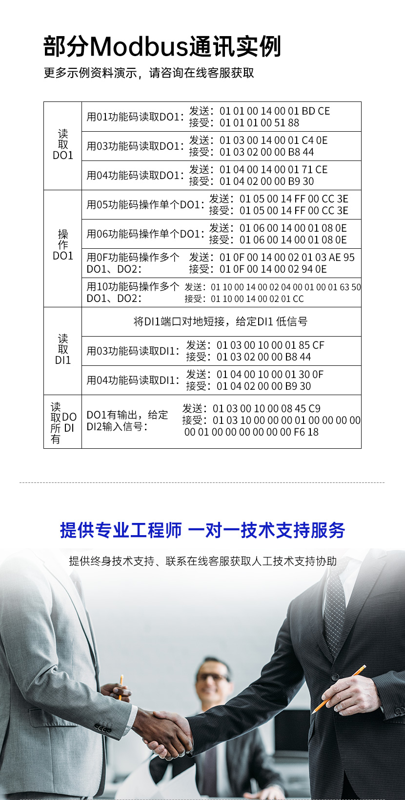 Modbus通讯实例